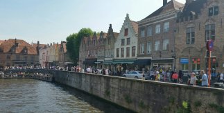 Known as 'Venice of the North' due to the canal system. Bruges, Belgium