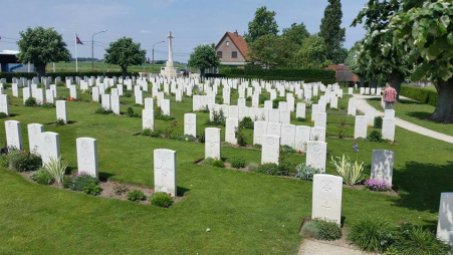 Essex Farm war cemetery, Ieper Belgium