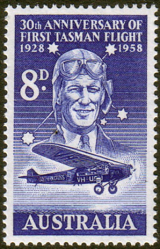 australia-1958-sg-304-first-tasman-flight-plane-fine-mint-3156-p